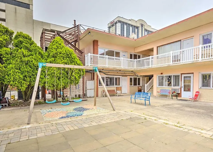 Atlantic City Studio With Beach Access On-Site!